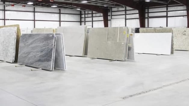 Stone slab warehouse selection